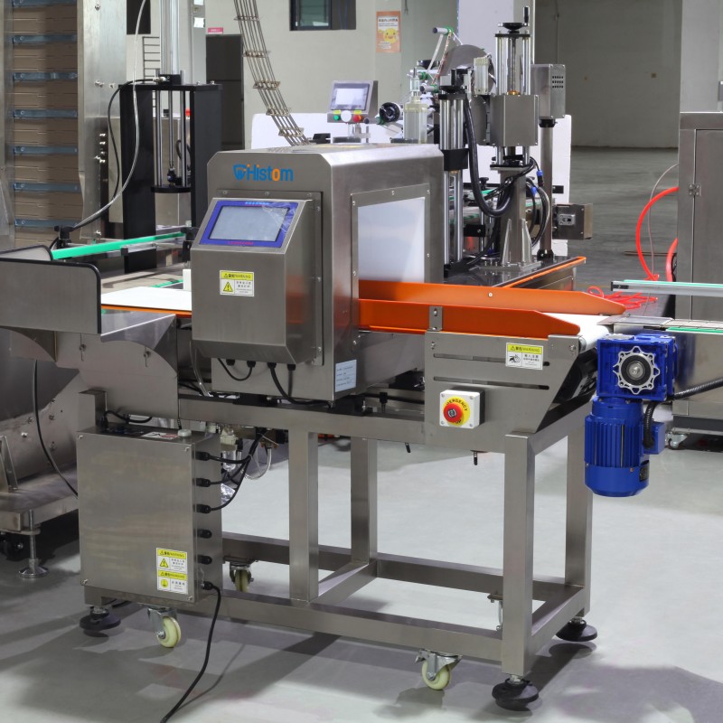 Détecteur de métaux de haute précision : protection de sécurité complète pour la production alimentaire et pharmaceutique