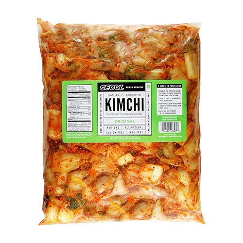 Kimchi dans un sac
