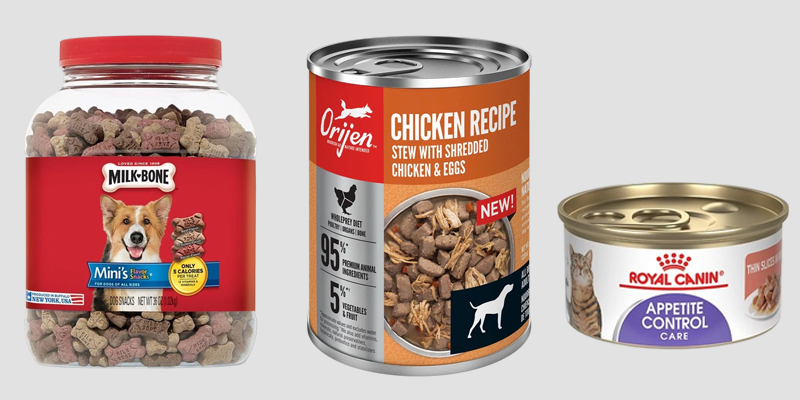 Nourriture pour animaux en conserve et en pot