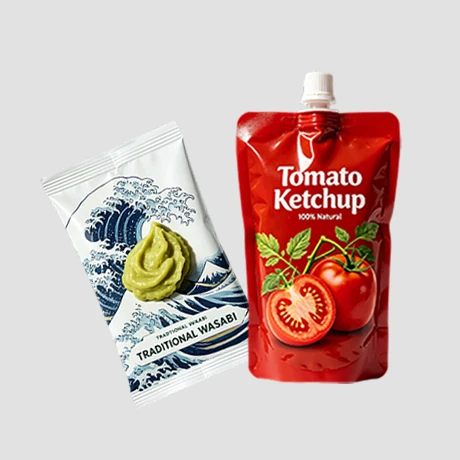 Sauce en sachet