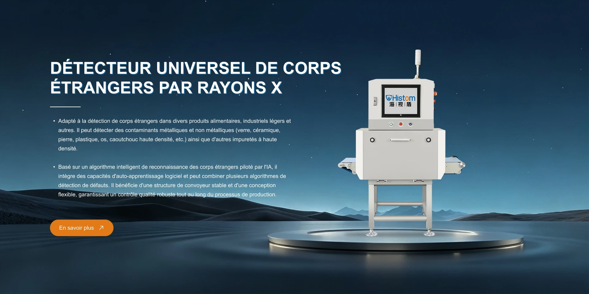 D&Eacute;TECTEUR UNIVERSEL DE CORPS &Eacute;TRANGERS PAR RAYONS X